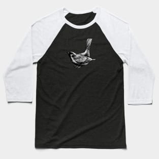 bird vintage hand drawing design Baseball T-Shirt